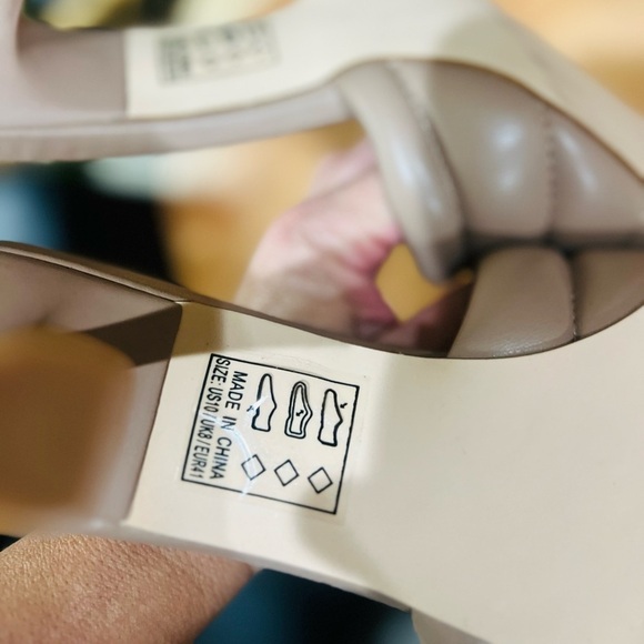 One Planet Recycled Heeled Slide Sandal size 10 NEW soft to walk - Picture 5 of 9